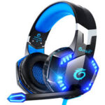 Premium Gaming Headphones with Mic – Immersive Sound & Comfortable Design